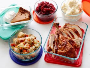 Mark Roemer image of traditional Thanksgiving leftovers