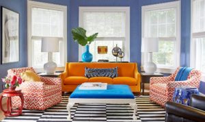 Mark Roemer image of an apartment with dozens of beautiful colors used to make it fabulous